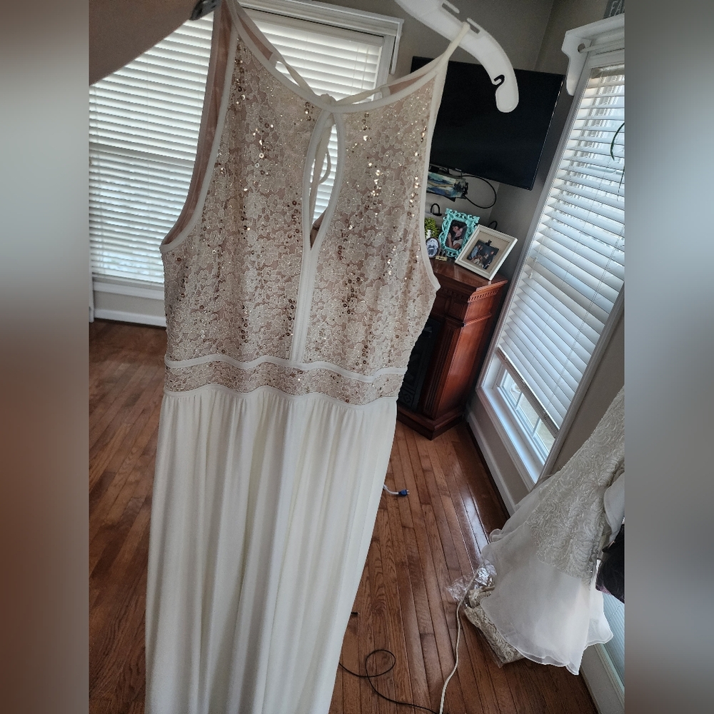 Davids Bridal Morgan & Co sz 16 dress